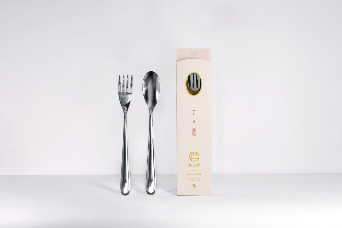 「iisazy spoon & fork set 揃-soroi-」デザイン変更のお知らせ